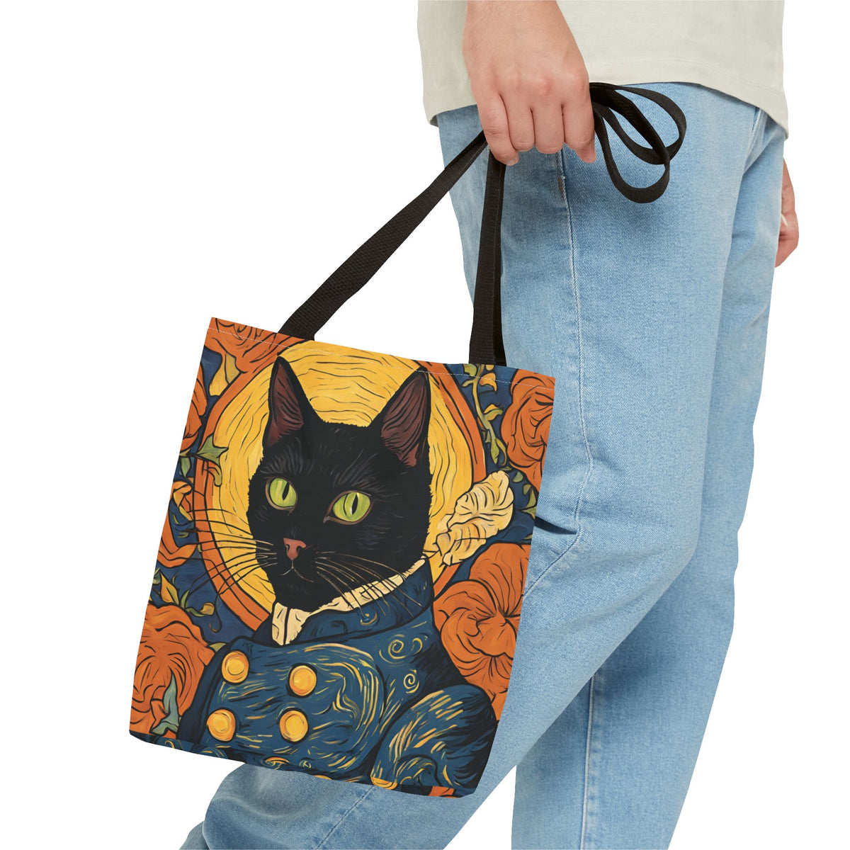 Artistic Cat Tote Bag