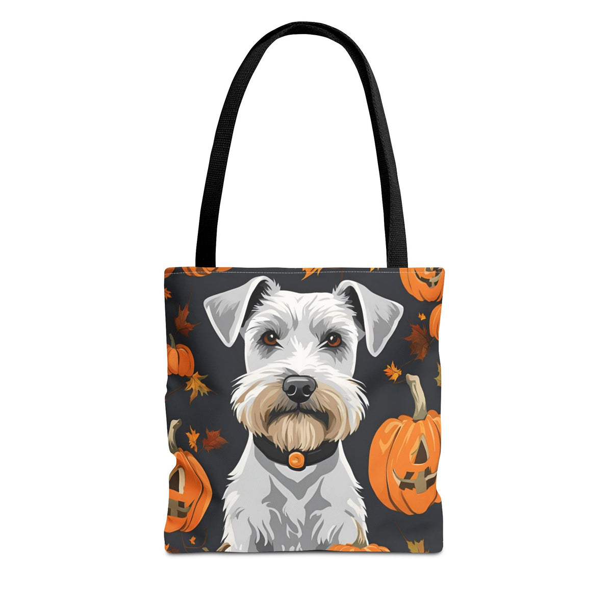 Halloween Dog Tote Bag – Pumpkin & Pet Lover Gift
