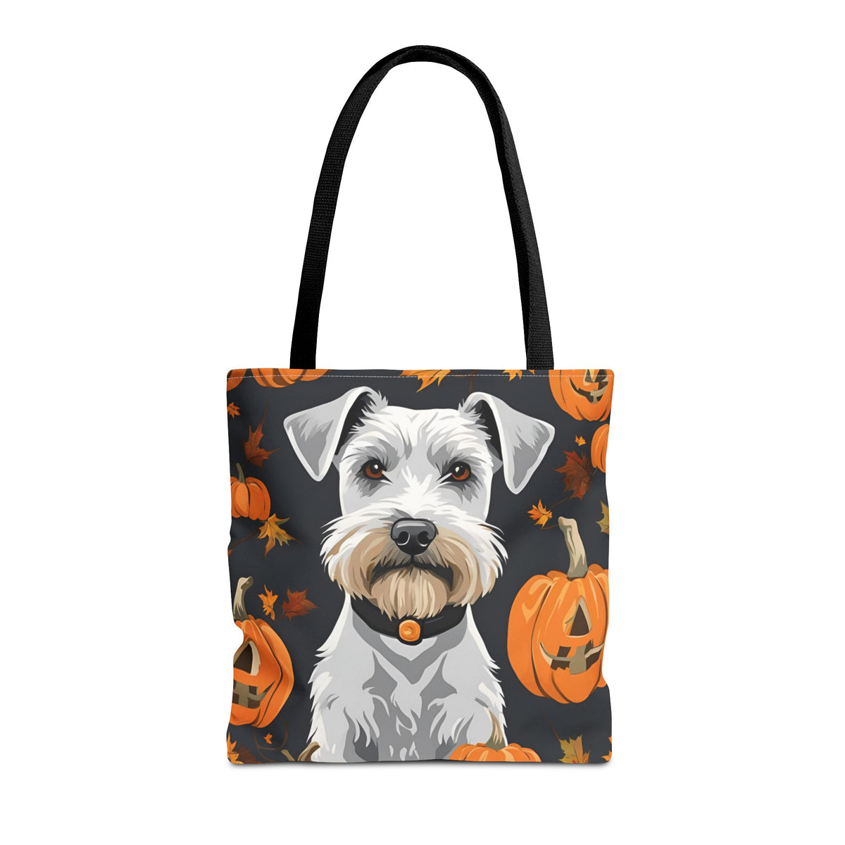 Halloween Dog Tote Bag – Pumpkin & Pet Lover Gift
