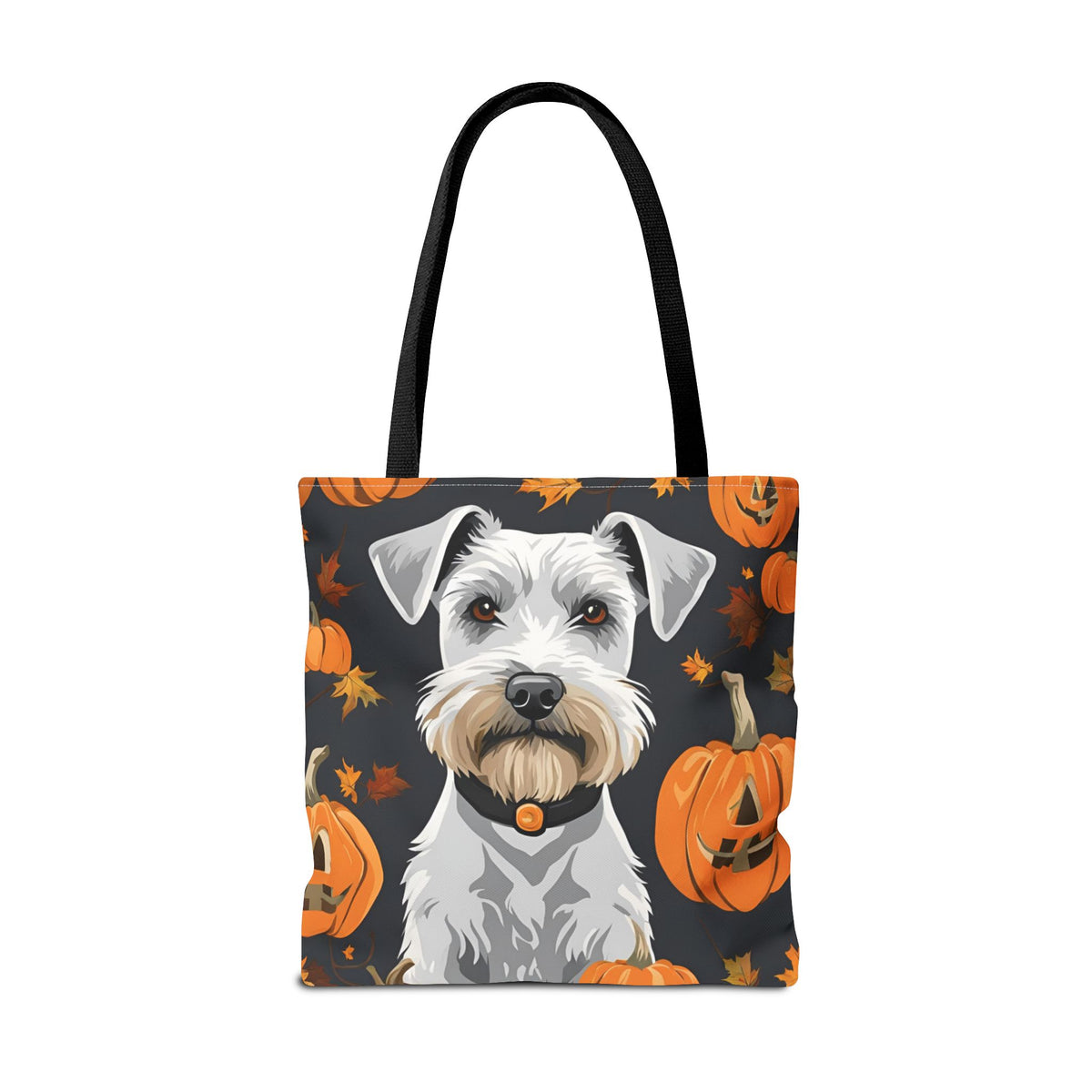 Halloween Dog Tote Bag – Pumpkin & Pet Lover Gift
