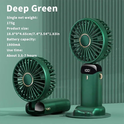 Blow-Away Heat™ Turbo Fan – Stay Cool Anywhere
