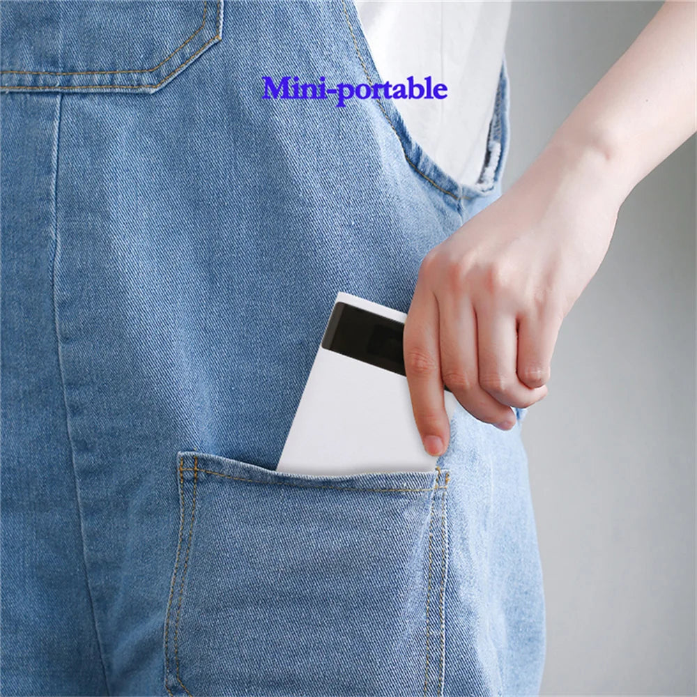 DIY 4*18650 Battery Power Bank A.O Case Charge Storage Box 5V Dual USB Type C For Smart Phone