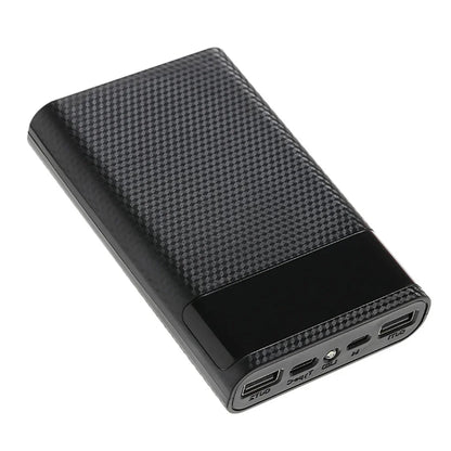 DIY Power Bank Case Charge Storage Box 4pcs 18650 Battery 5V Dual USB Type C Android Micro USB Interface For Smart Phones