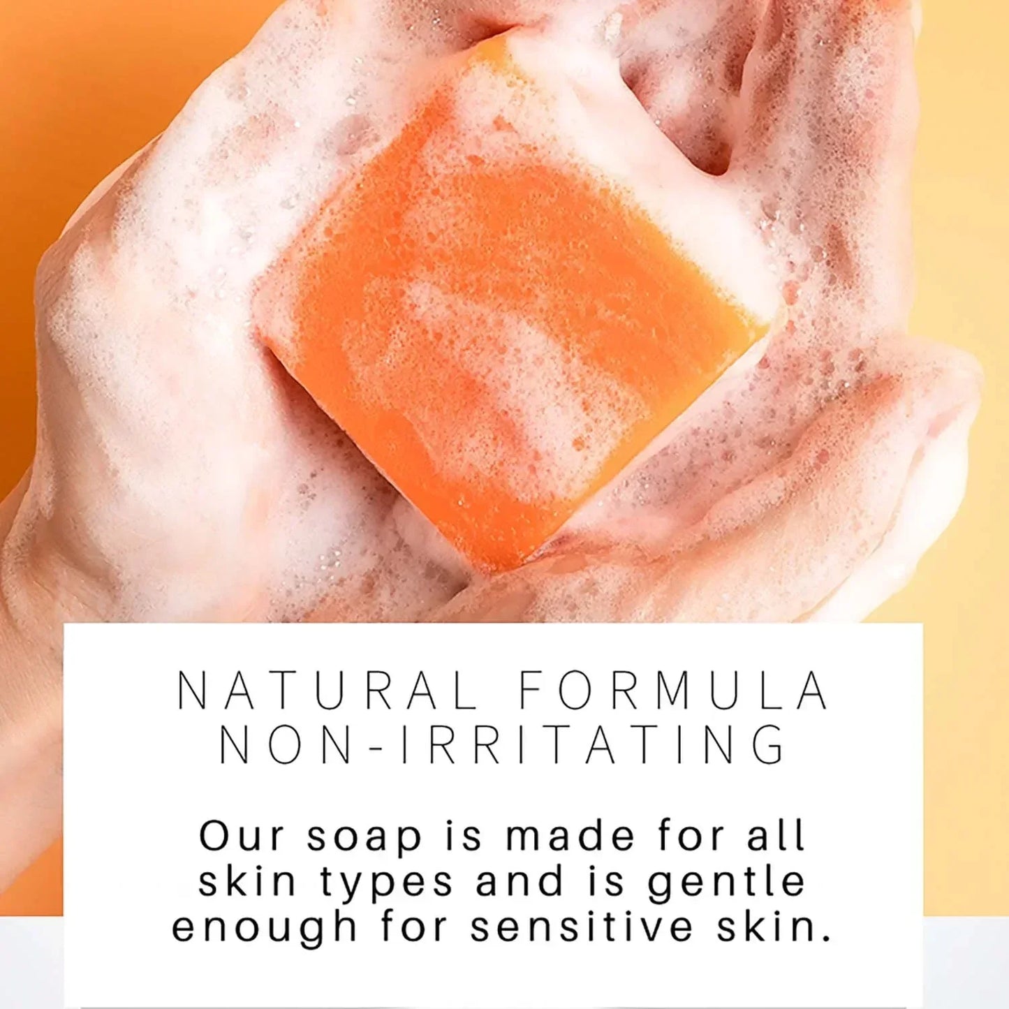 Turmeric Glow Soap – Fades Dark Spots & Evens Skin Tone