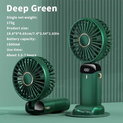 Blow-Away Heat™ Turbo Fan – Stay Cool Anywhere
