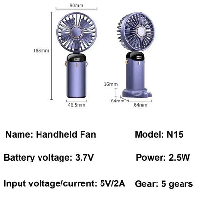 Blow-Away Heat™ Turbo Fan – Stay Cool Anywhere
