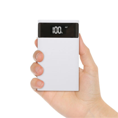 DIY 4*18650 Battery Power Bank A.O Case Charge Storage Box 5V Dual USB Type C For Smart Phone
