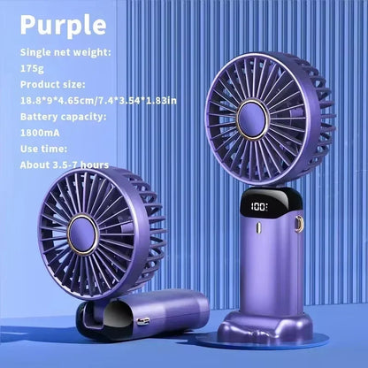 Blow-Away Heat™ Turbo Fan – Stay Cool Anywhere